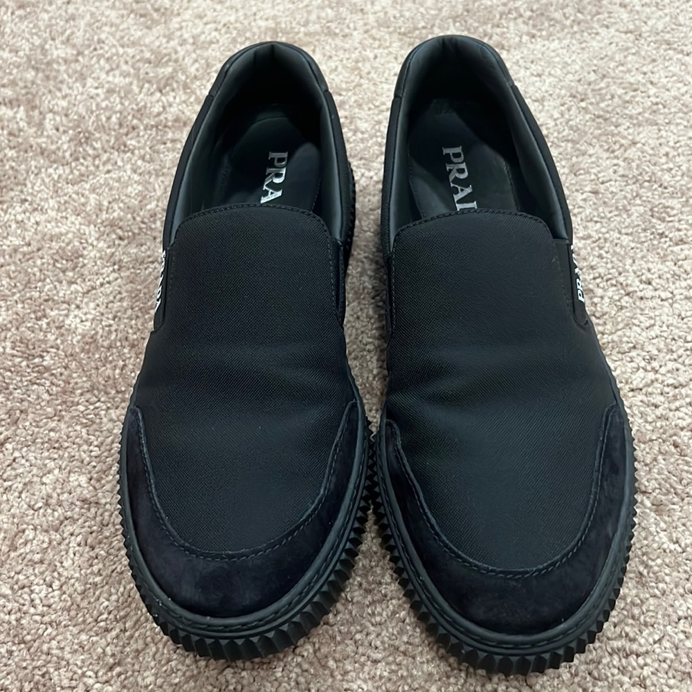 Authentic Prada men’s shoes! Size 10! Worn twice! Basically brand new!